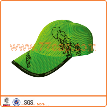 custom bright color mesh polyester golf hat