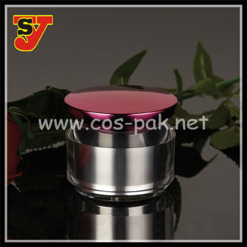 Plastic Nail Gel Jar Cosmetic Cases