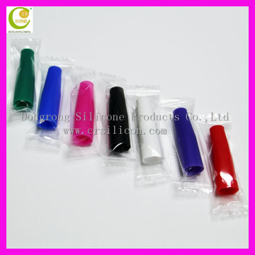 Cheapest e cigarette disposable silicone drip tip cap,510 types e cigarette drip tips cap