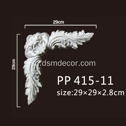 Polyurethane Architectural yekuzvishongedza chigaro Rail Panel Panel Moling