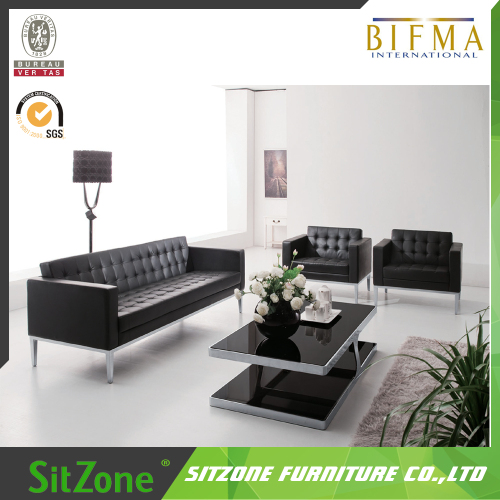 High Quality low price office furniture leisure sofa S04