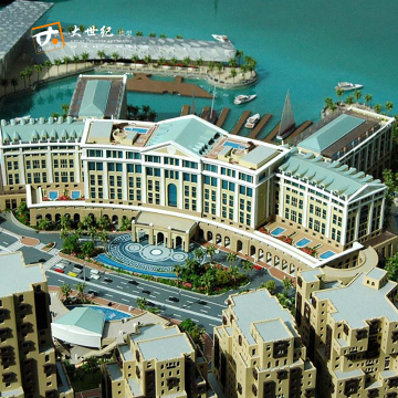 Dubai urban planing hotel development model