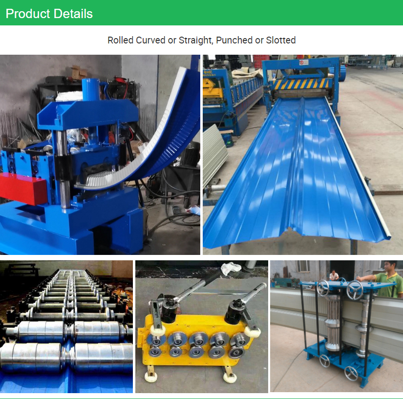 auto-galvanized roofing sheet roll forming machine