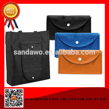 OEM &ODM Available reusable Pure white shopping bag foldable