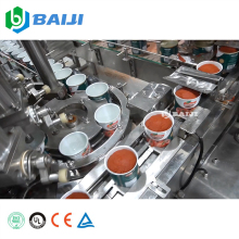 Automatic Tin Can Tomato Sauce Filling and Canning Production Line