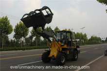 Everun 2t CE Approved Farm Loader with Grapple Forks