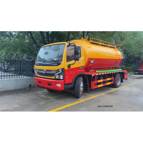 Dongfeng 4x2 Truk tangki hisap limbah vakum