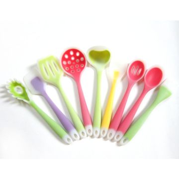 Ensemble d&#39;ustensiles de cuisine en silicone résistant à la chaleur 9PCS