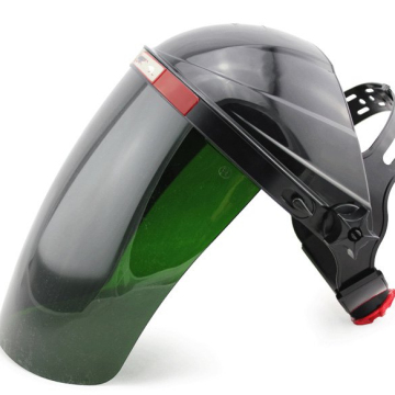 Head mounted PC Anti-Splash Chamshell Clear Face Mask Helmet Face Shield