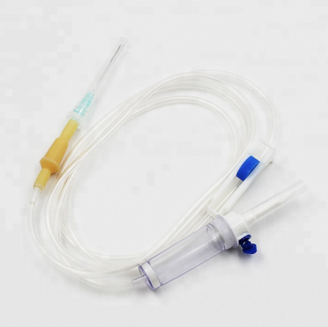 Parts Of Disposable IV Infusion Giving Set