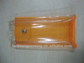 Promotional pvc transparent zipper pouch