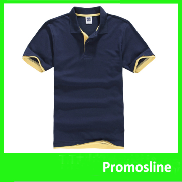 Hot Sell embroidery cotton tshirt with collar