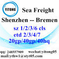 Shenzhen Sea Freight to Bremen