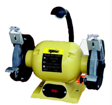 6" Electric Bench Grinder Machine With Light