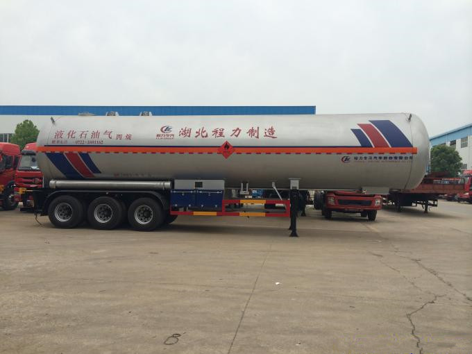 3 axles LPG semi trailer