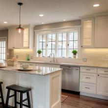 Painted Shaker Modular Kitchen Cabinets Designs