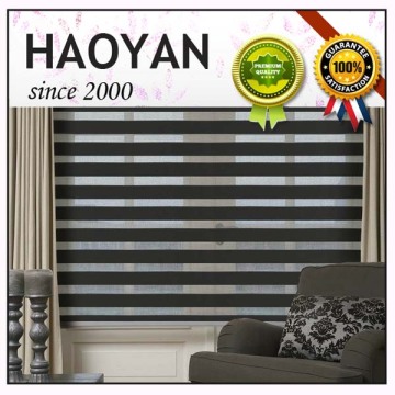 Haoyan dual sheer zebra roller blinds fabric zebra blinds