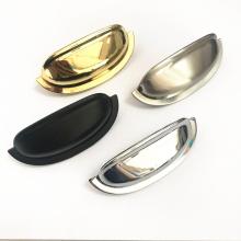 Satin Nickel Chrome Cabinet Hardware: Bin Cup Drawer Handles and Pulls