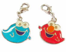 Metal Iron Material Cartoon Animal Shape Metal Keychains Suitable For Business Gifts