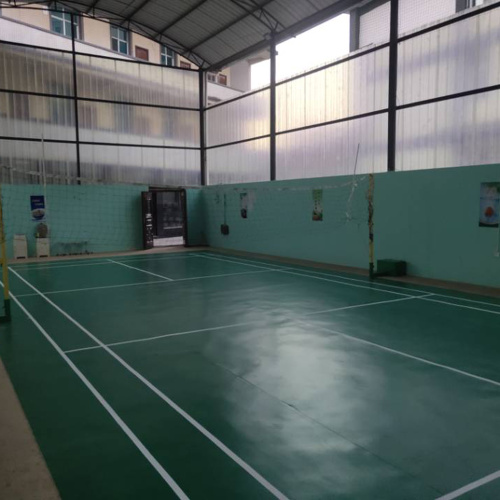 badminton pavimentazione sportiva indoor