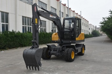 7 ton hydraulic grab wheel excavator for sale