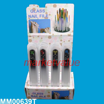12 Constellation Glass Nail File