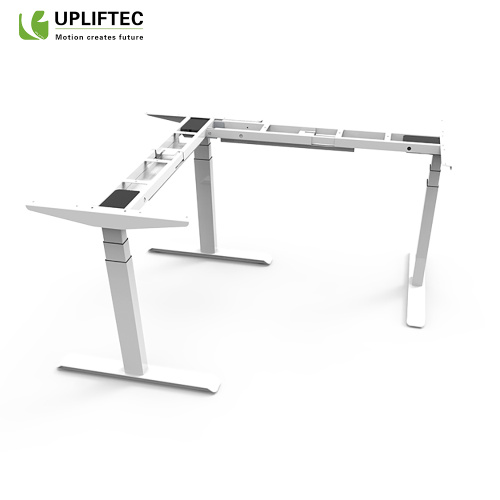 3-Leg Height-Adjustable Standing Desk Base