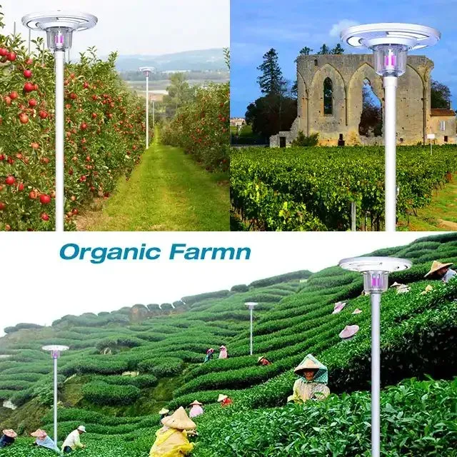 High Efficiency UFO Solar Insecticidal Lamp