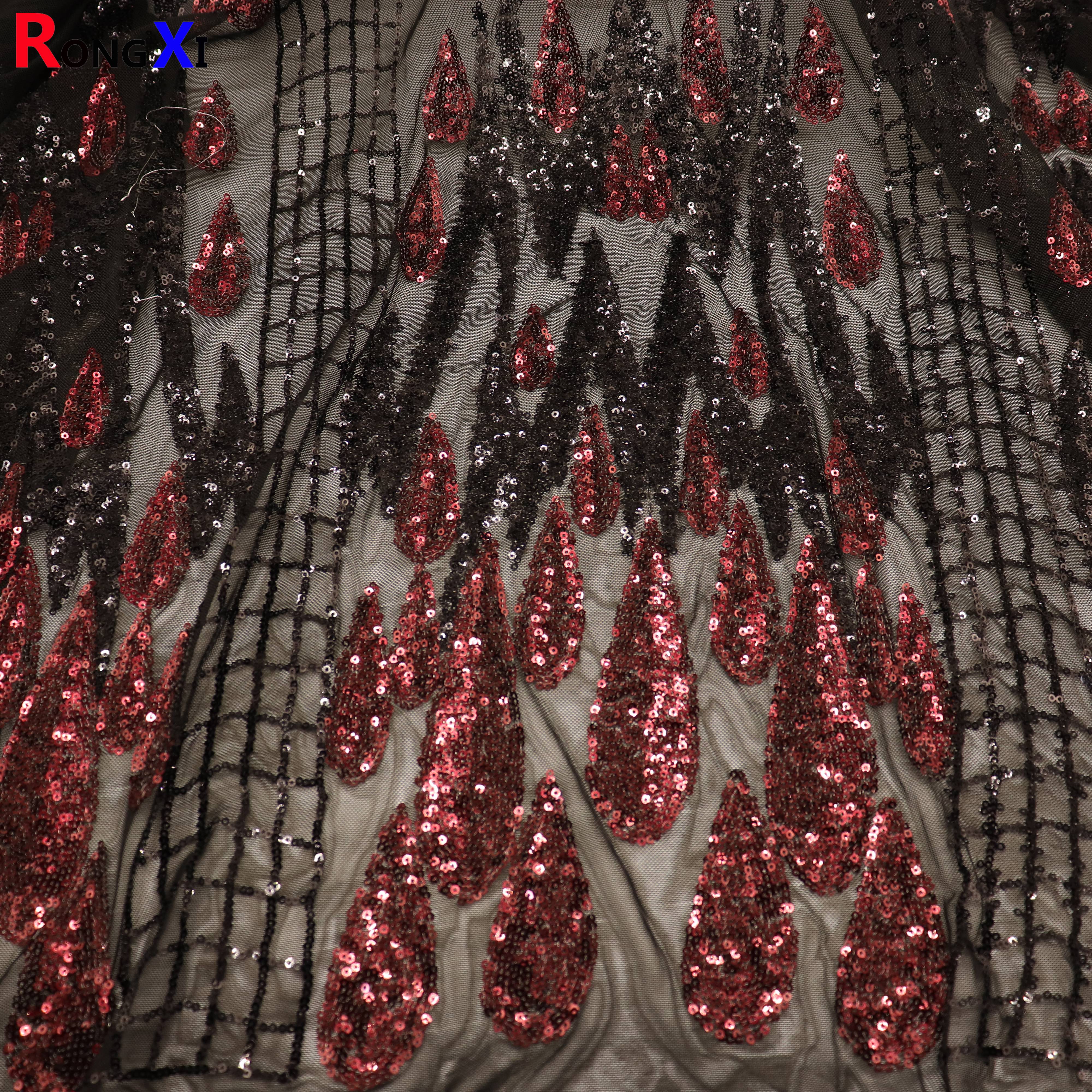 RXF1721 3mm Multifunctional Jacquard Fabric With Sequin With Great Price