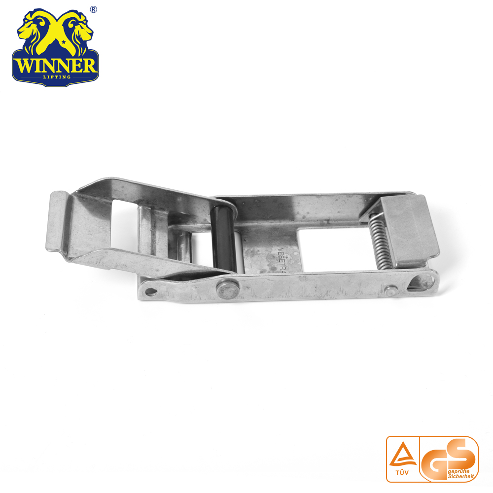 2 Inch High Quality Stainless Overcenter Buckle With Plastic Tube