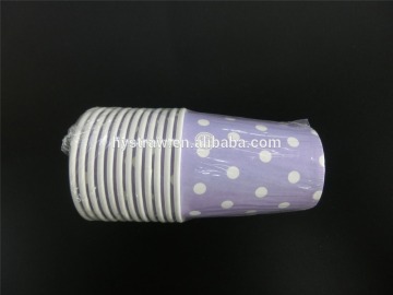 cheap price paper cups color printed disposable cups