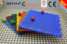 Waterproof Outdoor Futsal Floor, Recycleable Plastic Sport Court Flooring