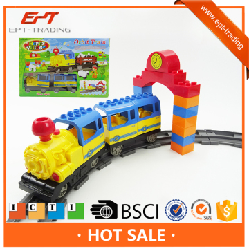 Kids battery operated orbit train car track toy