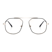 Belieye Vintage Top Bridge Metal Specs Frame