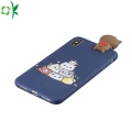 Eco-friendly Printed Logo Silicone Phone Case for Iphone