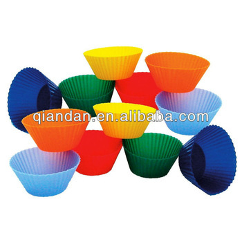 silicone muffin cups