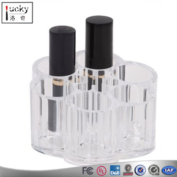 Acrylic Round Lipstick Holder,Lipstick Holder Display Stand Cosmetic