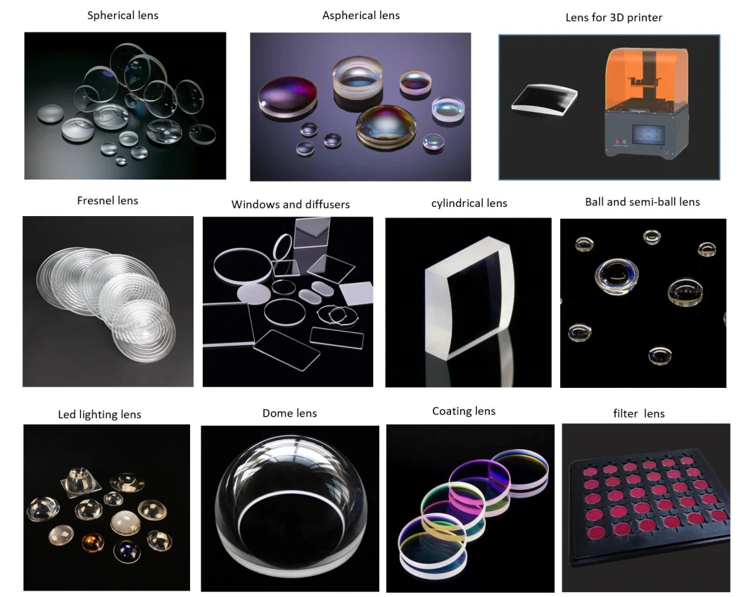 Custom Shapes Optical Glass Prism