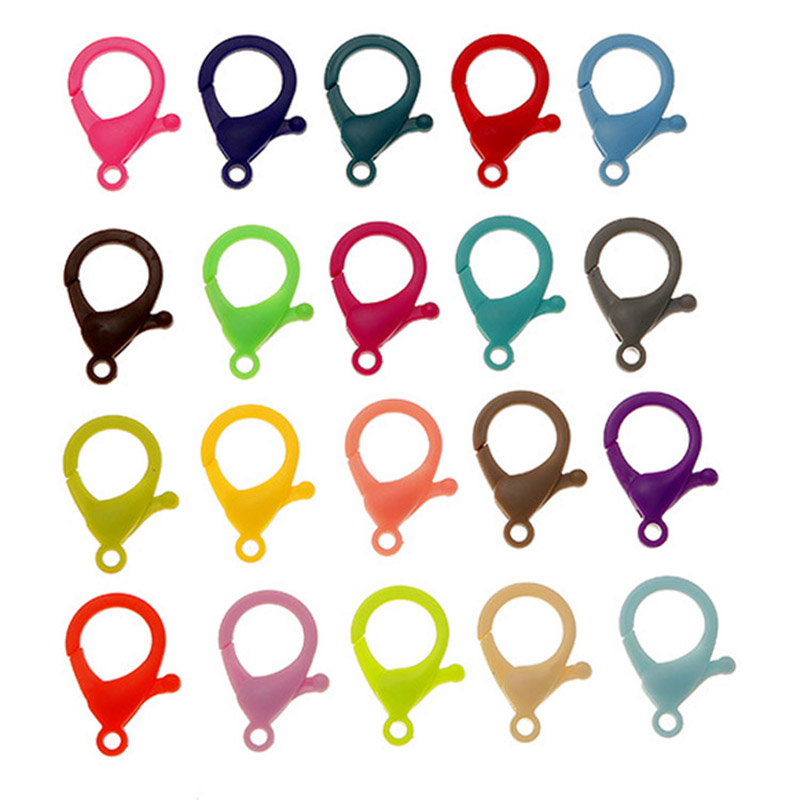 Colorful Plastic Lobster Clasps Claw Hook