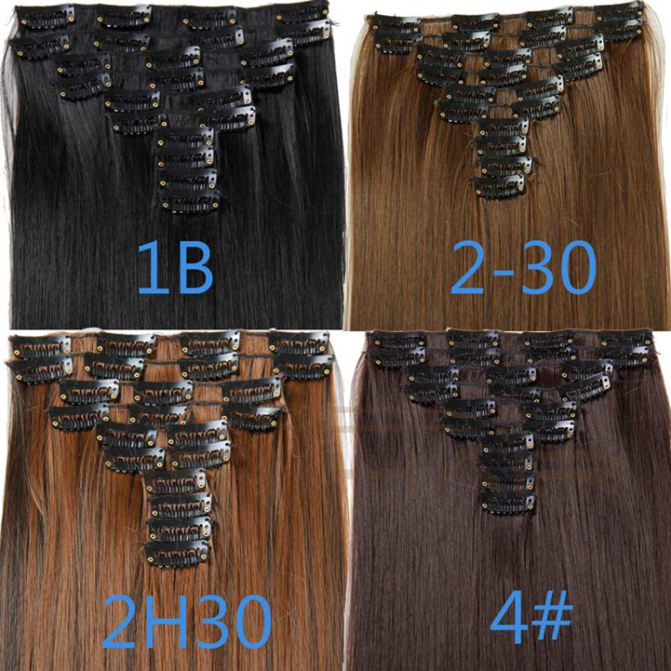 Cheap Price synthetic piece hair extension