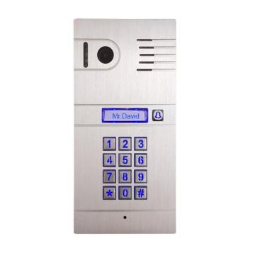 unlock door from your smartphones IP door intercoms