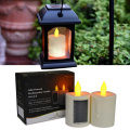 Outdoor Window Solar Powered Led Pillar Candles