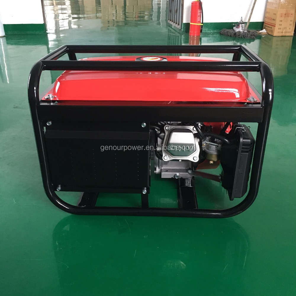 Nigeria Market powervalue 2.5kw Rated Power Gasoline Generator (EC3500CX) with CE and Soncap Certificate