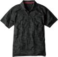 T -shirt polo kain jejaring berwarna -warni untuk lelaki