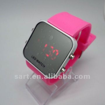 2014 fashion big funny people programmable LED watch