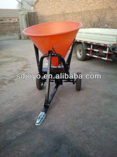 New style fertilizer spreader with wheels