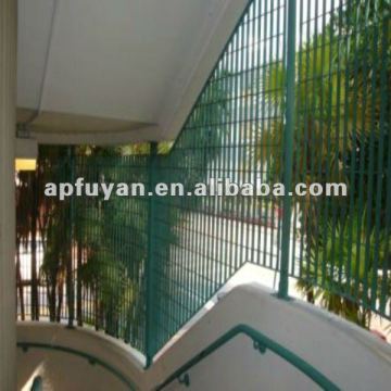 steel security window fence