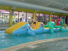 Aqua sports Floating Inflatable obstacle course,Children inflatable water obstacle course swim games