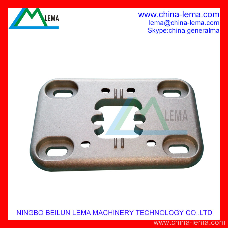 Aluminum Die Casting Base of Traffic Warning Sign