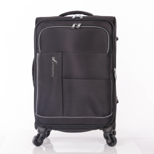 Promotional fashion  soft rolling waterproof fabric luggage